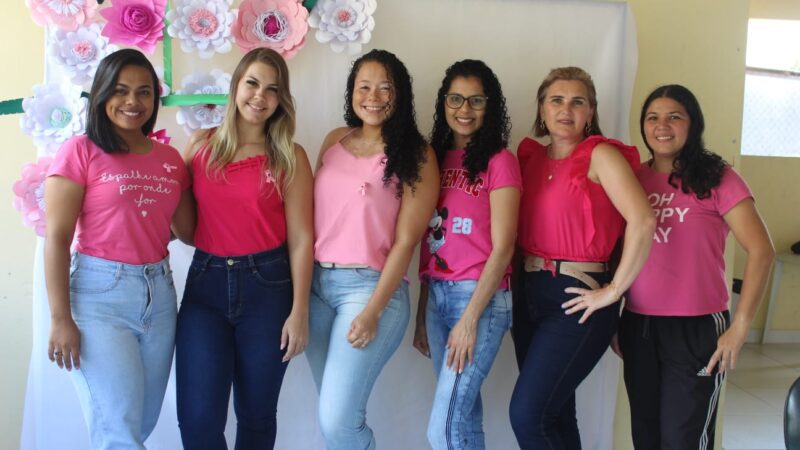 Cras de Porto Novo realiza evento de conscientização do Outubro Rosa