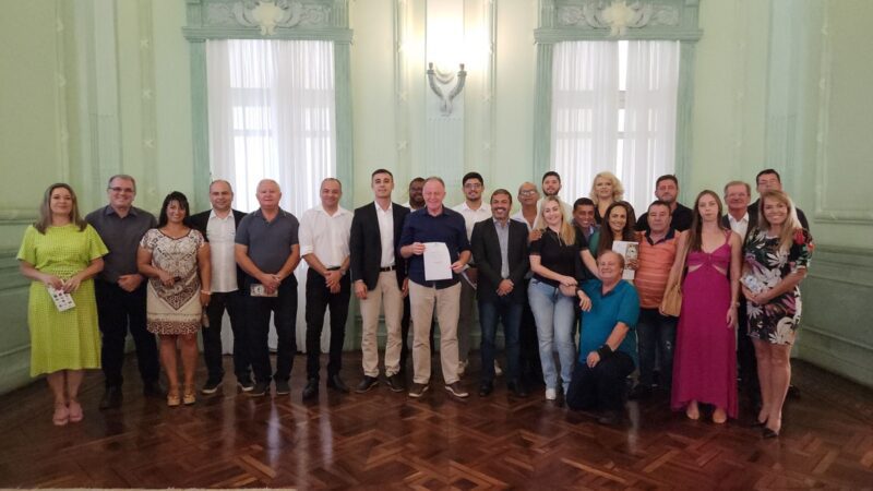 Deputado Tyago Hoffmann falou nesta segunda-feira (27) sobre a importância de institucionalizar a “Rota da Ferradura”