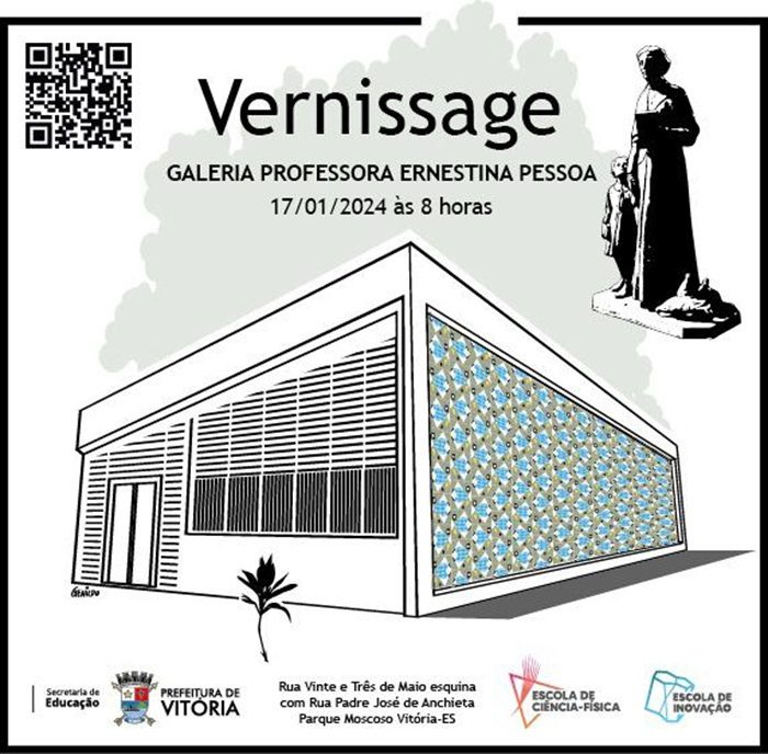 Galeria Professora Ernestina Pessoa: vernisage ocorre nesta quinta (17)