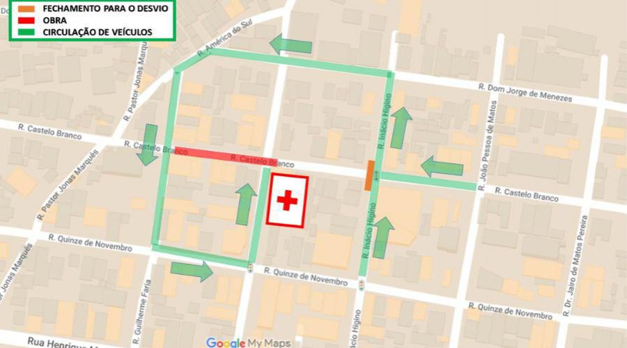 Região do Centro de Vila Velha terá interdição de rua