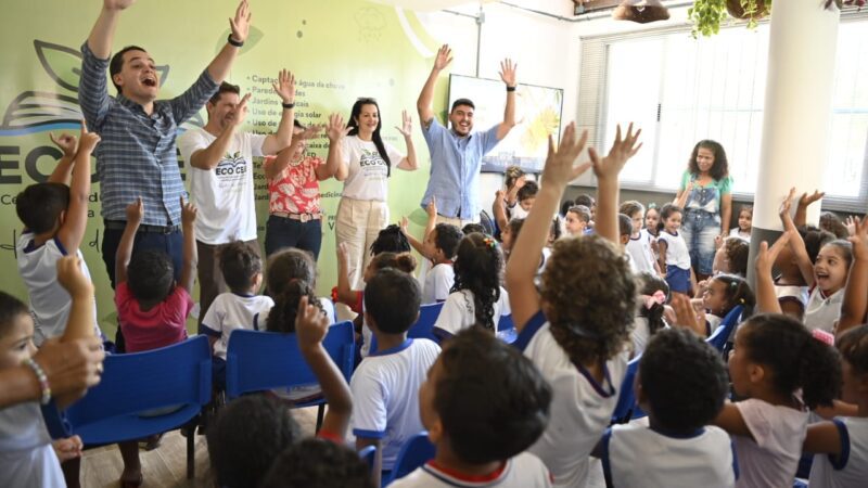 Novo espaço de Educação Ambiental é inaugurado por Pazolini no Horto de Maruípe