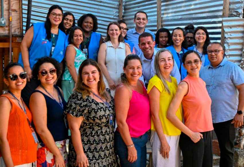 Pazolini visita obra do novo Centro Especializado de Assistência Social de Maruípe