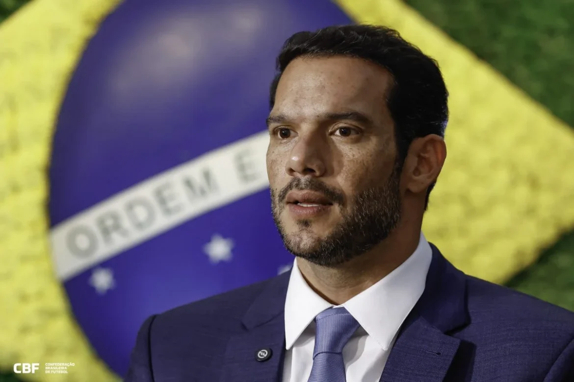 Samir Xaud é eleito novo presidente da CBF com mandato até 2029