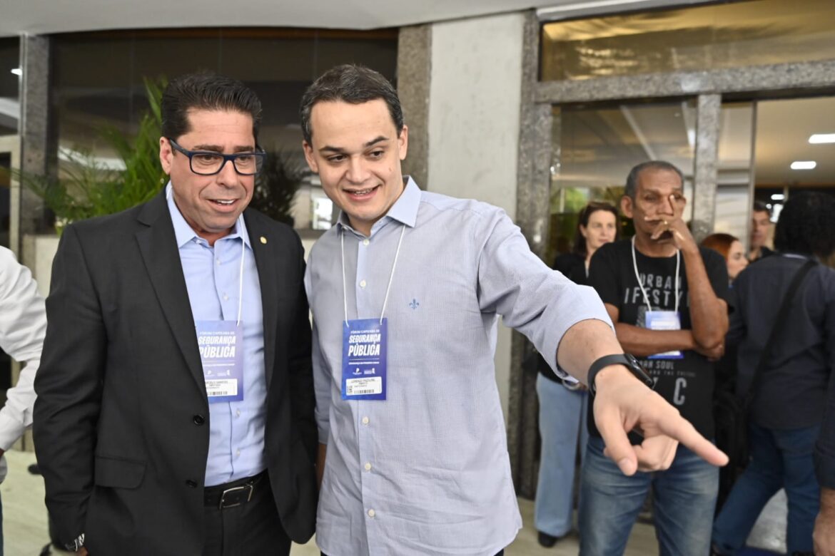 Pazolini participa de Congresso de Segurança Pública no Centro de Convenções