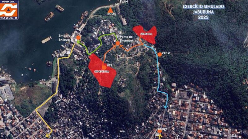 Vila Velha realiza maior simulado de desastre natural da história da cidade neste sábado (16)
