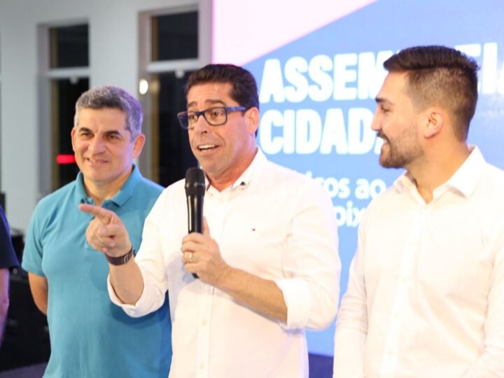 Marcelo Santos volta à Região Sul para prestar contas em Piúma com o prefeito Paulo Cola