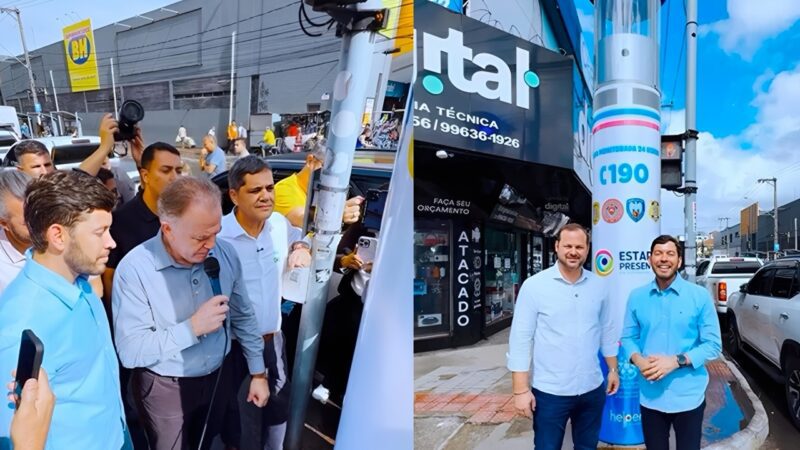 Vila Velha inaugura primeiro Totem de Segurança no Polo da Moda Glória