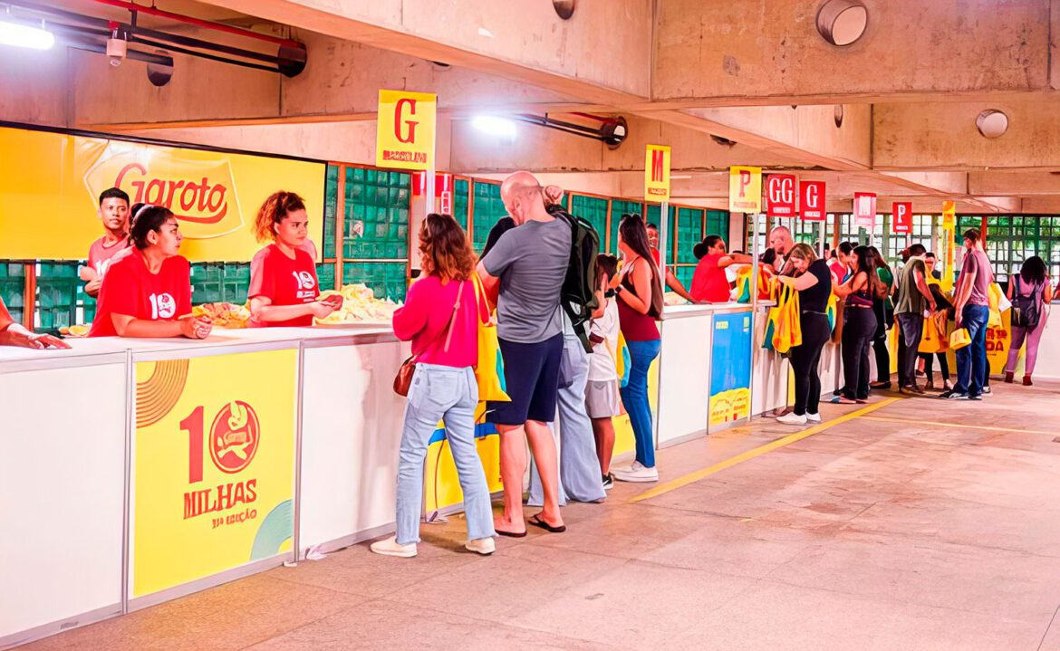 Pegar o Kit é o Primeiro Passo para Cruzar a Linha de Chegada