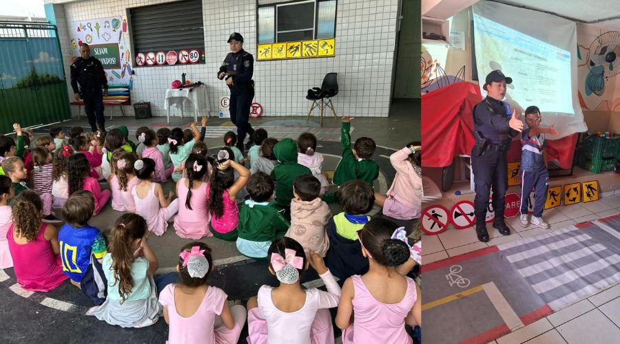 Campanha de trânsito “Priorize a Vida” segue com atividades educativas nas escolas