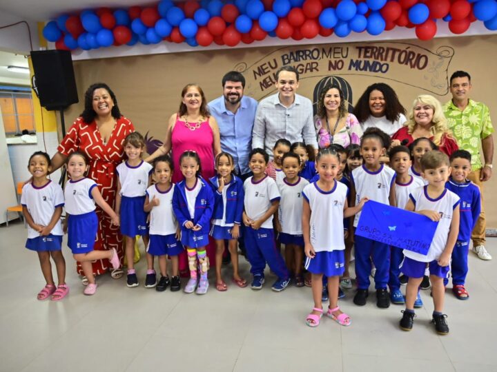 Pazolini inaugura CMEI Eldina Braga com melhorias estruturais e climatização