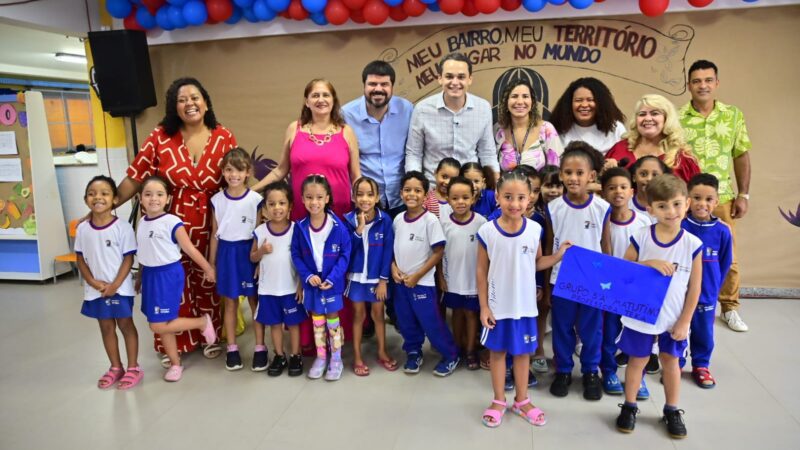 Pazolini inaugura CMEI Eldina Braga com melhorias estruturais e climatização