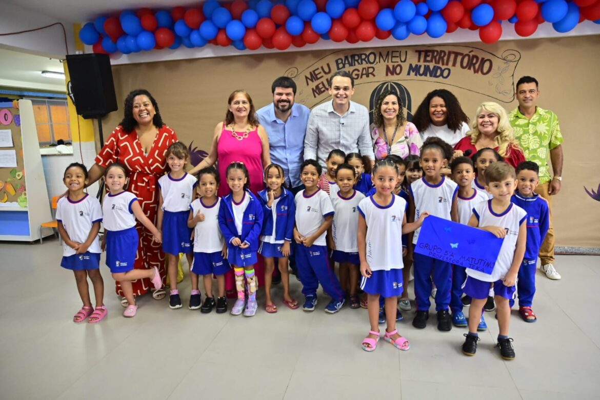 Pazolini inaugura CMEI Eldina Braga com melhorias estruturais e climatização