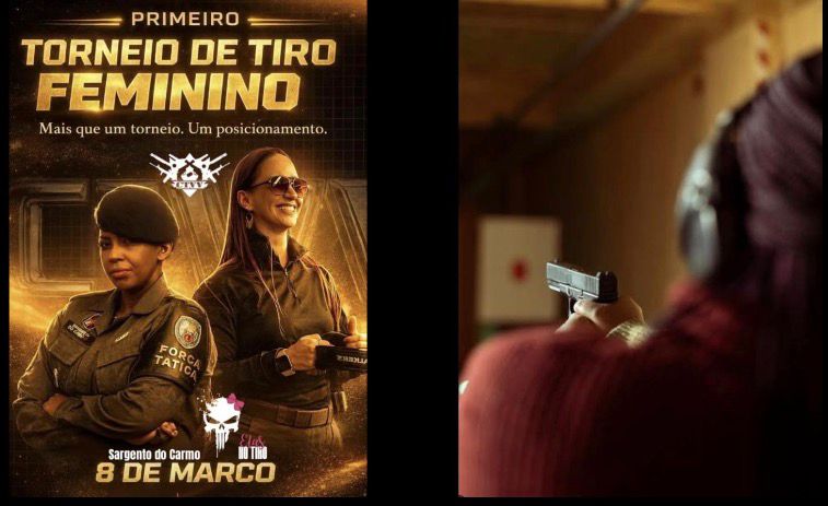 1º Torneio de Tiro Feminino acontece neste domingo (8), em alusão ao Dia Internacional da Mulher