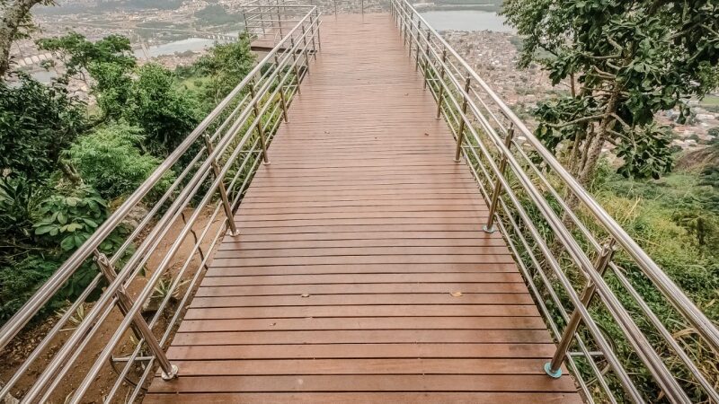 Mirante da Cidade é reaberto no Parque da Fonte Grande após obras de reforço e ampliação