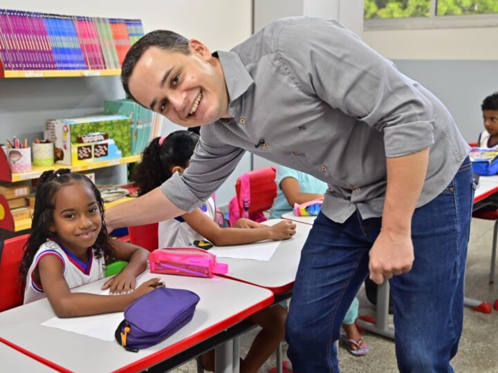 Educação de qualidade: Pazolini entrega reforma completa e climatização da EMEF Octacílio Lomba, em Maruípe