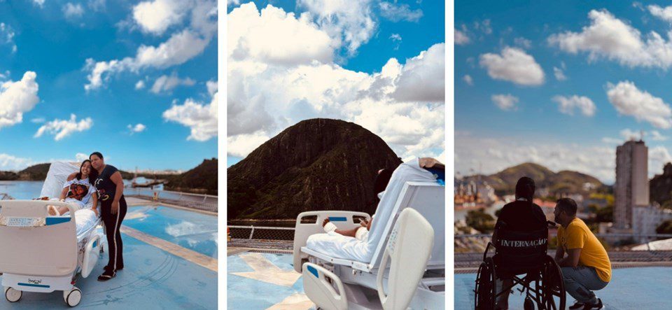 Projeto “Brisa da Esperança” leva acolhimento e momentos de bem-estar a pacientes do Hospital São Lucas