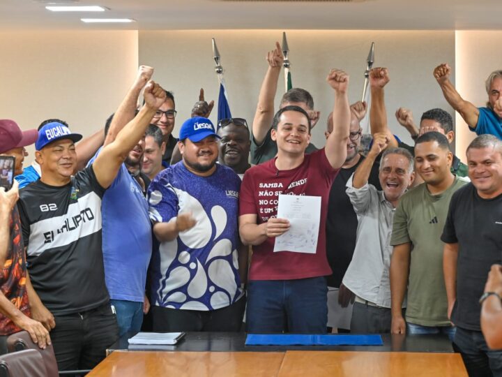 Pazolini dá início à construção da Cidade do Samba, marco histórico para o Carnaval do ES