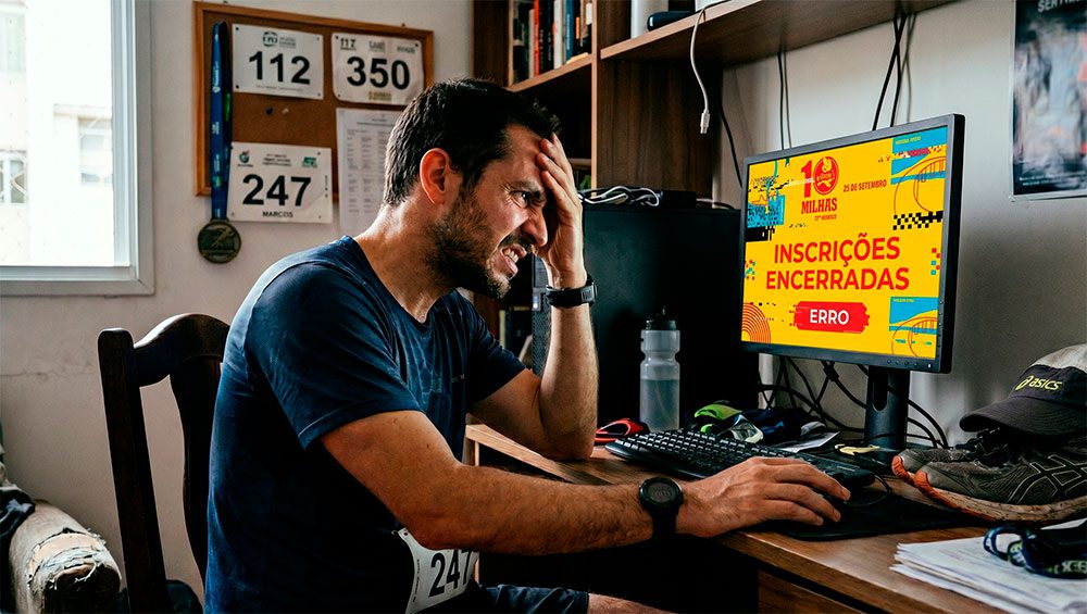 Dez Milhas Garoto abre inscrições e repete vexame digital: site trava e deixa atletas de fora