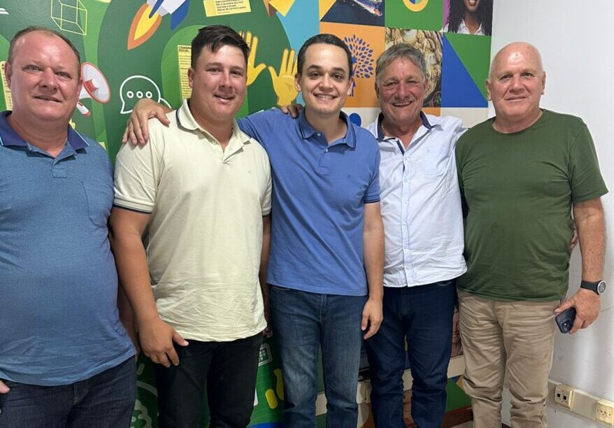 Pazolini amplia articulação e ganha novos apoios em diferentes regiões do Espírito Santo