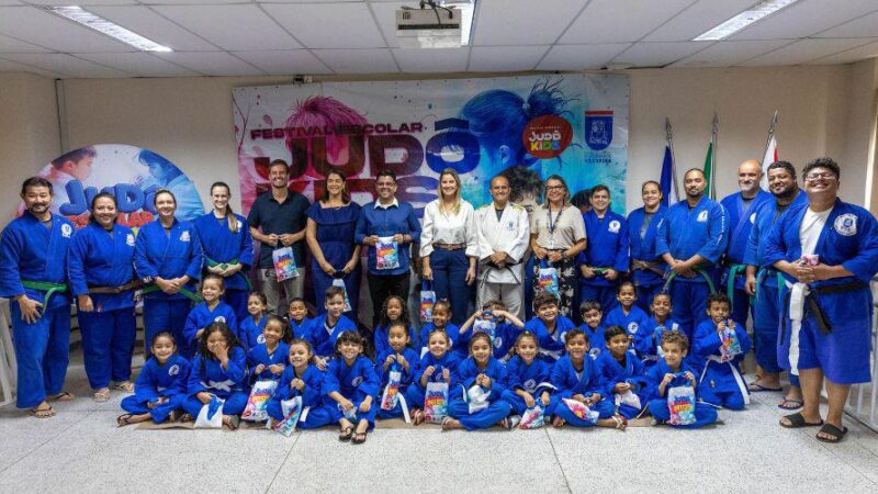 Secretaria de Educação inaugura Judô Escolar Kids em mais um colégio