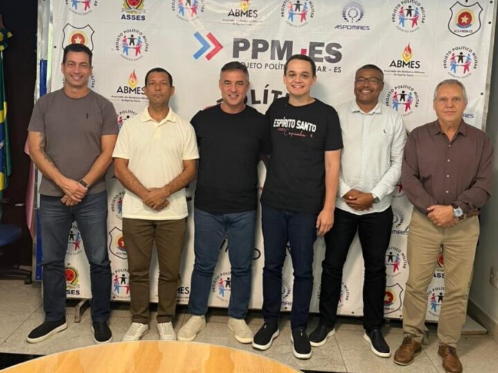 Lorenzo Pazolini amplia conversas com representantes do PPM e reforça aproximação com lideranças militares