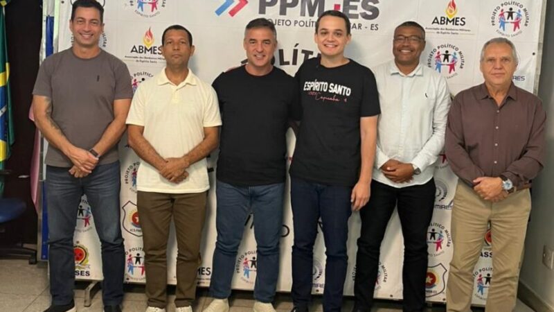 Lorenzo Pazolini amplia conversas com representantes do PPM e reforça aproximação com lideranças militares