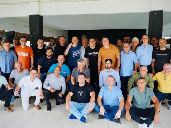 Com recepção animada, Pazolini amplia articulações políticas em São Gabriel da Palha e Vila Valério