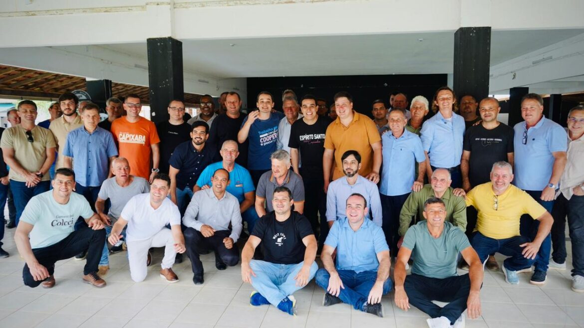 Com recepção animada, Pazolini amplia articulações políticas em São Gabriel da Palha e Vila Valério