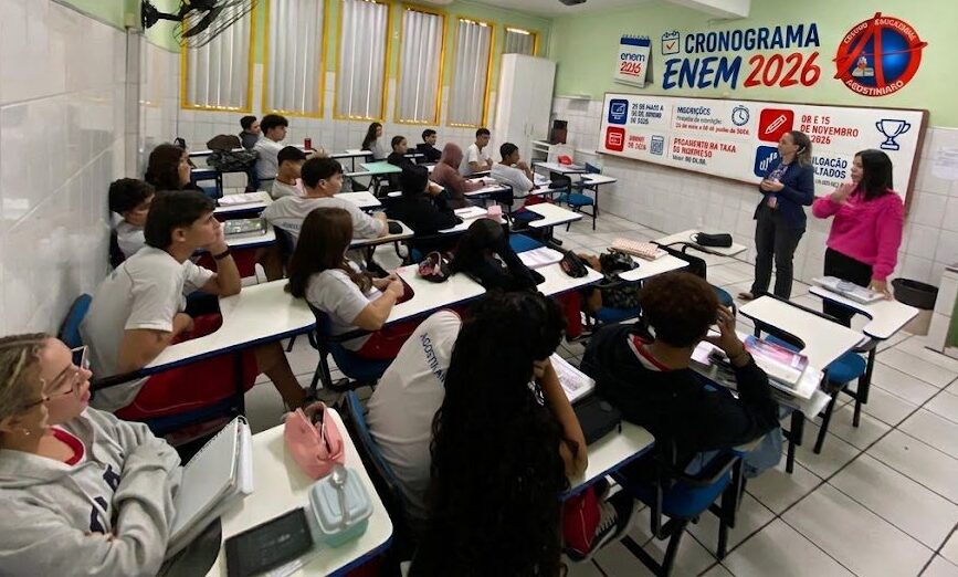 Centro Educacional Agostiniano reforça preparação para o ENEM com devolutiva personalizada dos simulados