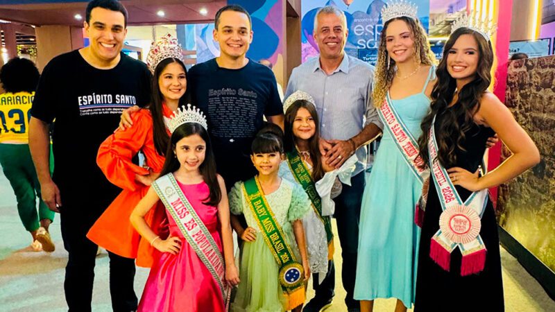 Camiseta com os 78 municípios e contato com lideranças: Pazolini movimenta bastidores na Feira dos Municípios