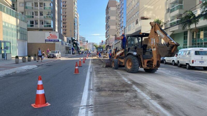 Recapeamento da Rodovia do Sol avança com nova etapa das obras em Vila Velha