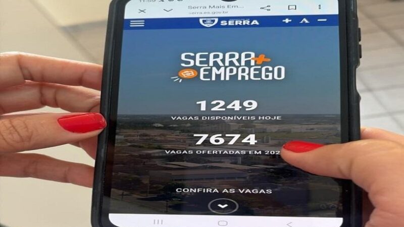 Serra Mais Emprego reúne mais de 6 mil vagas e orientações para quem busca trabalho