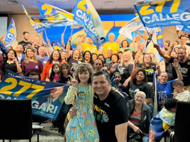 Callegari reúne apoiadores em lançamento ao Senado e reforça bandeiras conservadoras e atuação legislativa no ES
