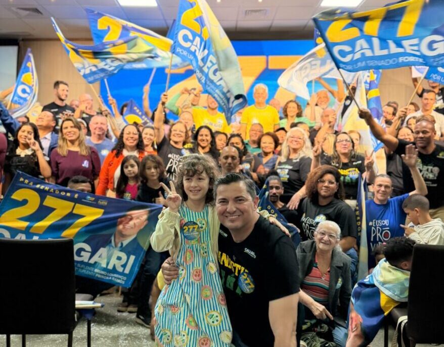 Callegari reúne apoiadores em lançamento ao Senado e reforça bandeiras conservadoras e atuação legislativa no ES