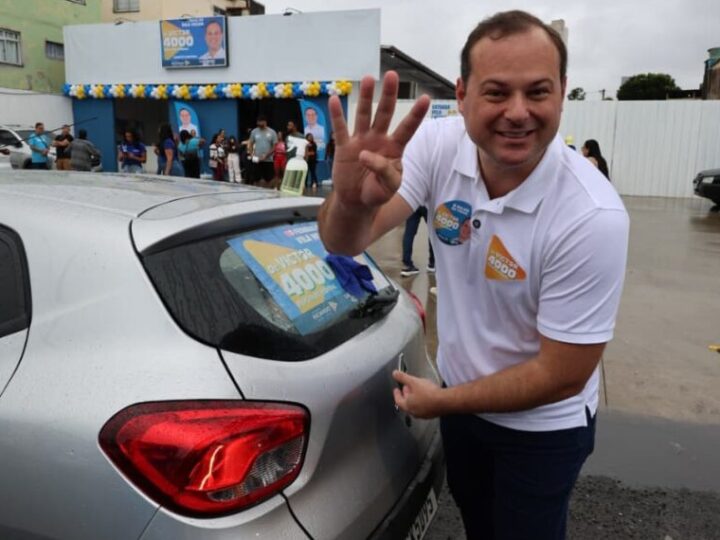 Campanha nas ruas: Dr. Victor 4000 reúne apoiadores e adesiva 300 veículos
