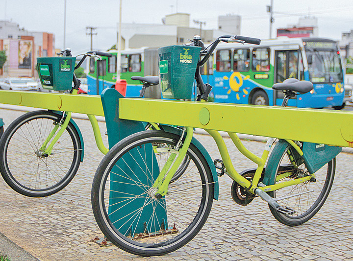Bicicletas compartilhadas serão gratuitas neste domingo na Grande Vitória
