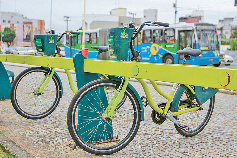 Bicicletas compartilhadas serão gratuitas neste domingo na Grande Vitória