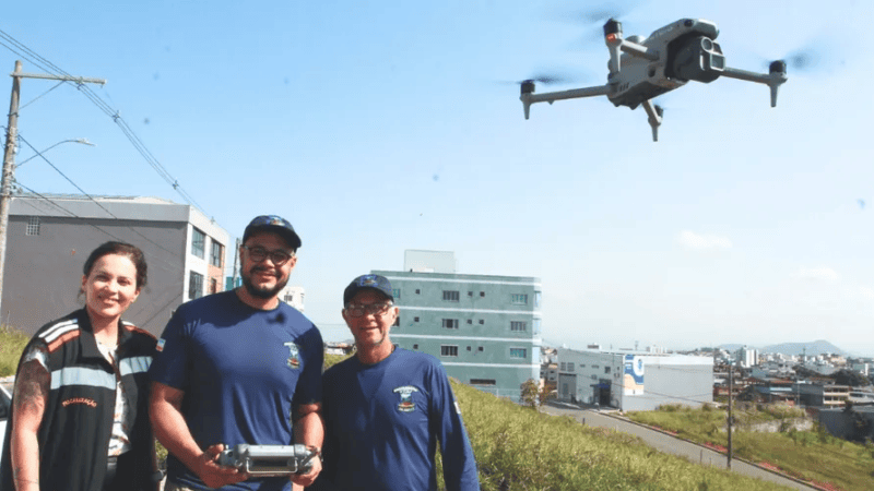 Drones vão reforçar fiscalização de obras e descarte irregular em Cariacica