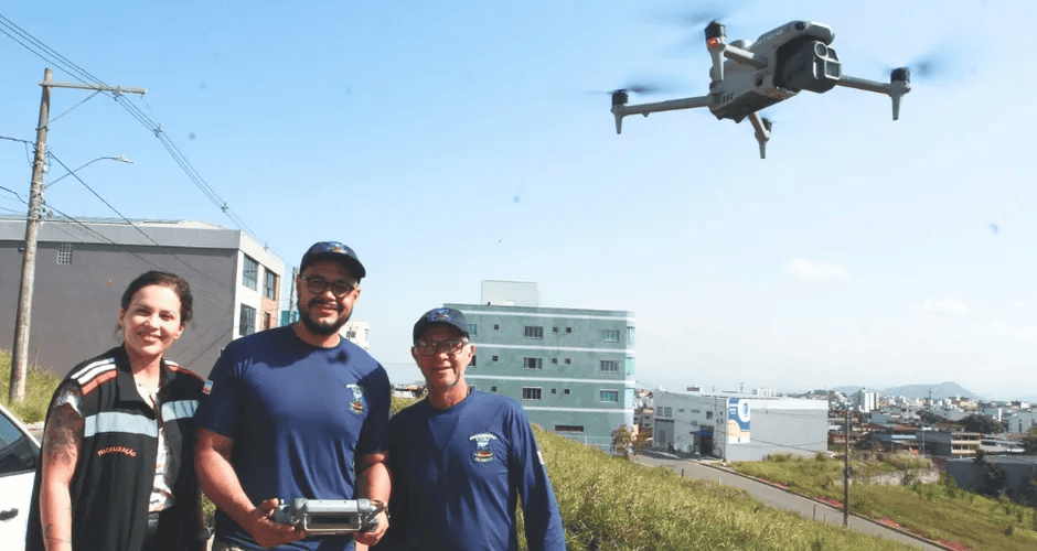 Drones vão reforçar fiscalização de obras e descarte irregular em Cariacica