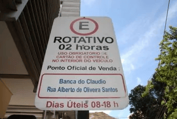Estacionamento rotativo deixa de funcionar em Vitória neste sábado