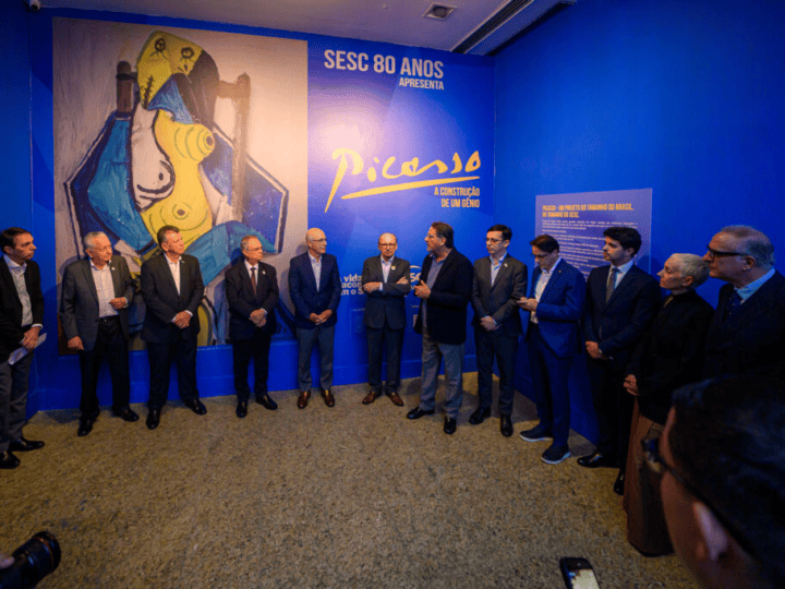 Exposição inédita de Picasso celebra 80 anos do Sesc-ES em Vitória