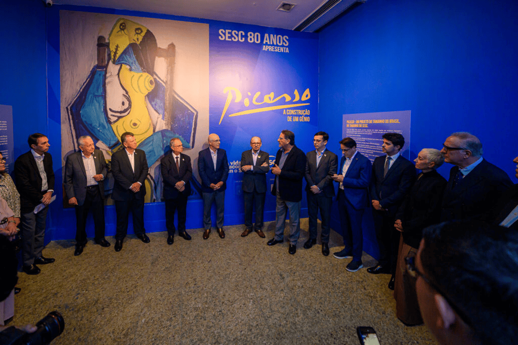 Exposição inédita de Picasso celebra 80 anos do Sesc-ES em Vitória