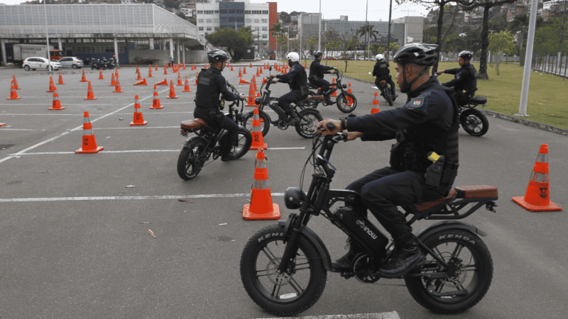 Guarda de Vitória terá bicicletas elétricas para patrulhar praias
