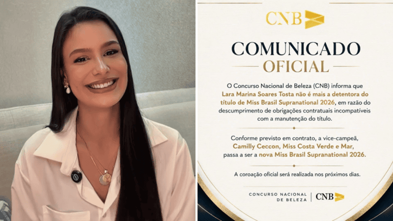 Miss capixaba perde título após anunciar gravidez
