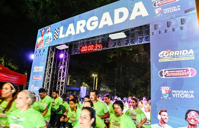 Corrida gratuita em Vitória abre 1.500 vagas nesta terça-feira (11)