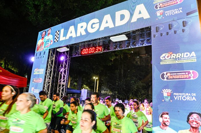 Corrida gratuita em Vitória abre 1.500 vagas nesta terça-feira (11)