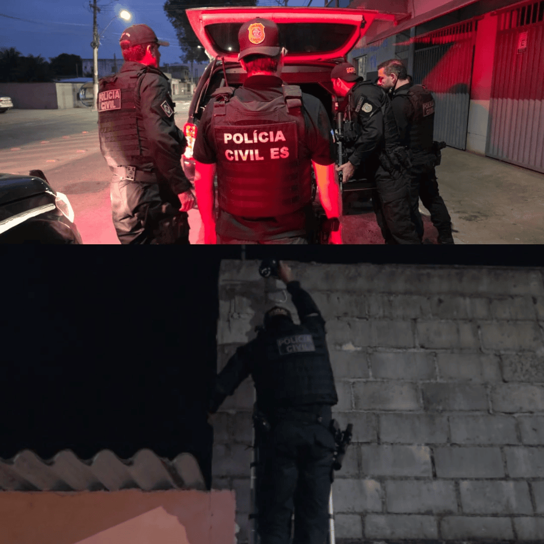 Operação contra facções cumpre 24 mandados de prisão no Norte do ES