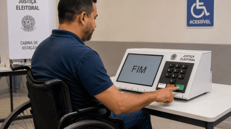 Vitória terá transporte gratuito para eleitores com deficiência nas eleições