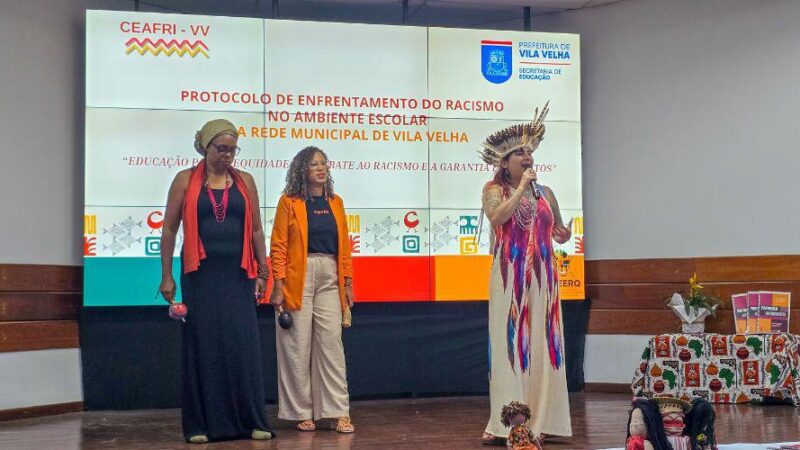 Vila Velha lança protocolo para combater casos de racismo nas escolas municipais