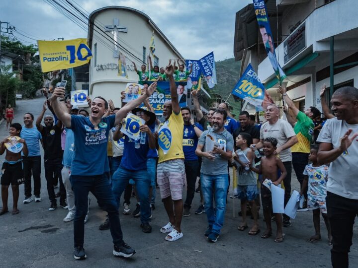 Pazolini visita bairros de Cachoeiro e é recebido com apoio da população
